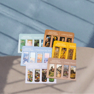 Segnalibri Promozionali Personalizzati in Stile Retrò Monet, Magnetici in Metallo, Resistenti all'Acqua, con Stampa UV, Regalo per Studenti - Product Image 6