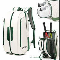 Sac à dos multifonctionnel pour raquettes de badminton, pickleball et tennis, fabriqué en Chine, best-seller transfrontalier, avec compartiment séparé pour chaussures