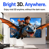 Écran polarisé 3D passif Bestar LED avec profondeur immersive de qualité cinéma, sans scintillement pour système cinéma RealD 3D 4D XD
