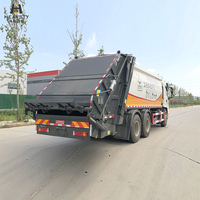 Camión de Saneamiento Municipal HEAVSTY, Compactador de Basura Bidireccional de 20 Metros Cúbicos, 6x4, para Shacman CLD5250ZYSX6