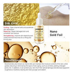 LANBENA puro <span class=keywords><strong>colágeno</strong></span> instantánea <span class=keywords><strong>cara</strong></span> suero oro ampolla envío gratuito - Product Image 4