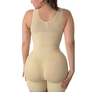 NANBIN Vente en gros de shapewear Tiktok Colombianas pour femme avec contrôle du ventre Lève-fessier complet avec fermeture éclair à l'entrejambe - Product Image 5