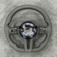Volante Deportivo OEM Estándar para Automóvil, Totalmente Perforado, de Cuero Auténtico, para BMW F10 F30 F90 F92 F93 F07 F06 F03 F13