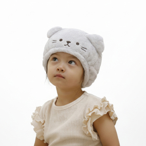 Toalla turbante de microfibra para niños de excelente absorción y secado rápido, venta al por mayor para el cabello - Product Image 1