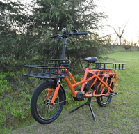Vélo cargo électrique avec moteur central Bafang 250W 500W M600