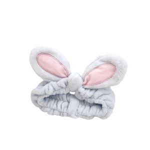 Tiyork Cute Sweet Rabbit Animal Hair Unisex Diademas ajustables para el cabello para maquillaje y lavado de cara - Product Image 1