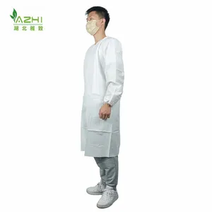 Esd सुरक्षात्मक कपड़े antistatic jumpsuit उच्च गुणवत्ता दवा कारखाने cleanroom के कपड़े esd प्रयोगशाला कोट