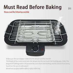 <span class=keywords><strong>Grill</strong></span> électrique portable en aluminium pour l'extérieur, avec contrôle de température, revêtement antiadhésif PTFE, <span class=keywords><strong>sans</strong></span> <span class=keywords><strong>fumée</strong></span>, design coréen, prise US - Product Image 3