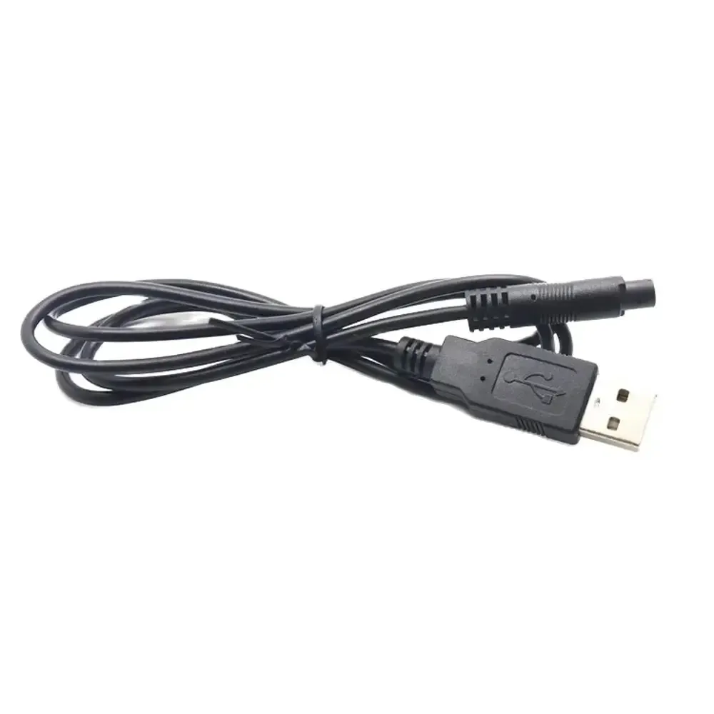 Cabo de 4 pinos macho/fêmea para USB 2.0 macho, cabo de 1 metro para exibição traseira de carro, cabo de extensão para DVR, cabo de conector para monitor HD e câmera