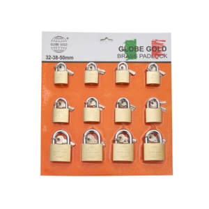 Candado de latón antirrobo de calidad Samhoo con <span class=keywords><strong>3</strong></span> Llaves Grillete de acero endurecido Cerradura de seguridad industrial - Product Image 5