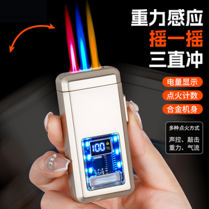 Dericsson Luxury Cigar Lighter Ciggerate Voice Ignition Lighters Support Custom LOGO - Product Image 2