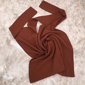 Nouveau <span class=keywords><strong>Voile</strong></span> de protection solaire en mousseline tendance et très vendu pour femmes musulmanes du Moyen-Orient - Product Image 2