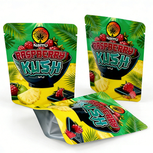 ถุงฟิล์มโพลีเอสเตอร์แบบตั้งได้สำหรับอาหารเด็กเกรดอาหาร ขนาด 3.5 กรัม ผิวสัมผัสนุ่มด้าน ป้องกันกลิ่น ปิดผนึกได้ พิมพ์โลโก้ได้ตามต้องการ - Product Image 3