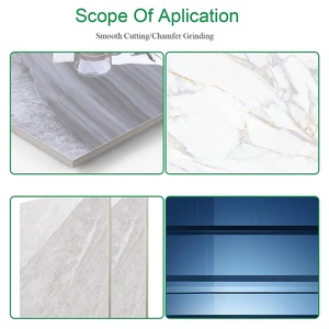 Cát rộng 4 inch Máy mài góc mạ điện chủ chai thủy tinh gốm mịn cắt và đánh bóng kim cương cắt đĩa - Product Image 6