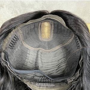 Peluca de cabello humano rubio miel con reflejos, estilo bob, hecha a máquina, sin encaje, para mujeres negras, a precio económico. - Product Image 6