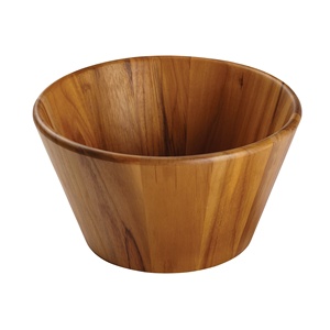 ชุดชามสลัดไม้ขนาดใหญ่ ชุดเสิร์ฟสลัดไม้สัก ชามเสิร์ฟ ชามไม้ไผ่ - Product Image 3