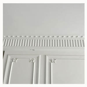 Moulage mural plat moderne en mousse de polyuréthane écologique, durable, auto-adhésif et résistant à l'humidité pour hôtels - Product Image 2