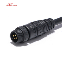 Câble Lilutong M12 4 broches, connecteur de câble DC AC 2 3 5 6 7 8 broches, connecteur de câble LED étanche IP65 IP67