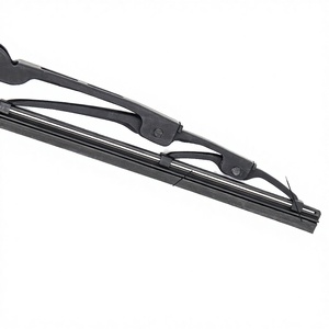 DeerxuaN T056 Escobilla Limpiaparabrisas Universal para Todas las Estaciones con Marco de <span class=keywords><strong>Hierro</strong></span>, Duradera y sin Rayas, Limpiador de Parabrisas para Automóvil - Product Image 1