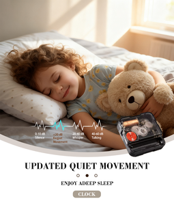 8-Inch Contemporary MDF Wall <strong>Clock</strong> for Living Room <strong>DIY</strong> Home Decorative Blank Sublimation Single Face Needle Display Radio - Product Image 4