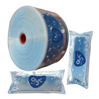 Rouleau de film pour sachet d'eau personnalisé avec logo, sans BPA, pour sachet d'eau de 500 ml, sachet d'eau pure, film d'emballage pour café