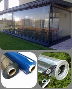 Gaia Dệt 0.4Mm/0.6Mm/0.8Mm Trong Suốt <span class=keywords><strong>PVC</strong></span> Bạt Siêu Tinh Thể Rõ Ràng <span class=keywords><strong>PVC</strong></span> Vải - Product Image 3