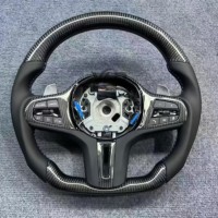 Volant en fibre de carbone forgé YLD pour BMW G30 G31 G32 X3 G01 X4 G02 M2 G87 M3 G80 M4 G82 G42 G20 LCI M5 F90 G11