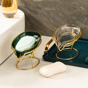 <span class=keywords><strong>Portasapone</strong></span> a forma di foglia verticale all'ingrosso porta sapone per bagno doccia scatola di sapone Freestanding <span class=keywords><strong>portasapone</strong></span> con scarico - Product Image 3