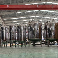 Type vertical 1000 litres en acier inoxydable 316 réservoir de stockage d'huile liquide réservoir de stockage d'eau