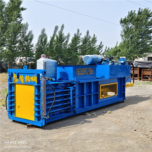 Machine hydraulique carrée haute productivité Longmiao pour les stations de recyclage de bouteilles en plastique PET - Product Image 3