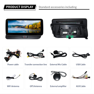 Autoradio pour <span class=keywords><strong>Audi</strong></span> <span class=keywords><strong>Q5</strong></span> 2009-2016 avec écran tactile, navigation GPS stéréo sans fil, lecteur multimédia, CarPlay, Android, original - Product Image 5