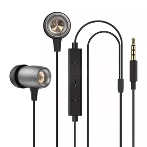 Infinix XE06 Earphone Berkabel 3.5Mm, Earbud Dalam Telinga dengan Mic Pengontrol Berkabel untuk Infinix ZERO 8 Note 8 8i