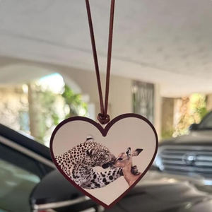 Breloques de sac en cuir personnalisées, pendentifs <span class=keywords><strong>gazelles</strong></span> tendance, accessoires de sacs, ornements suspendus en cuir PU pour sacs et voitures - Product Image 4