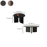 Tables basses gigognes YingRun durables, style nordique moderne, en MDF, pour salon, petits espaces, polyvalentes, style scandinave, pour la maison