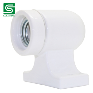 Support de lampe vintage E27 en céramique et porcelaine, base de lampe de haute qualité, durable, rétro, à vis, <span class=keywords><strong>facile</strong></span> à installer, pour la maison, le bureau, le café - Product Image 4