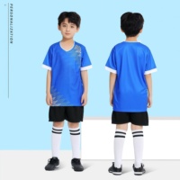 Ensemble de maillots de football personnalisés pour enfants, uniforme respirant pour les rencontres sportives scolaires, les matchs de football et les activités sportives