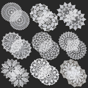 Mantel de <span class=keywords><strong>Tela</strong></span> Bordada de Lujo Ligero, Mantel Individual <span class=keywords><strong>para</strong></span> Cocina, <span class=keywords><strong>Comedor</strong></span>, Vajilla, Toalla de Té con Encaje, Venta Caliente Transfronteriza - Product Image 1