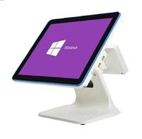Terminal de point de vente WLLPOS en alliage d'aluminium, écran tactile 15 pouces, caisse enregistreuse électronique, terminal Windows, processeur Intel Core I3/I5, garantie 1 an