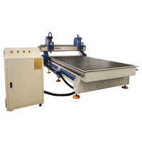 VENTE FLASH Routeur CNC de marque MC avec commande Syntec et moteur pas à pas, déplacement 1300x2500 pour le bois/l'acrylique/la pierre/le métal