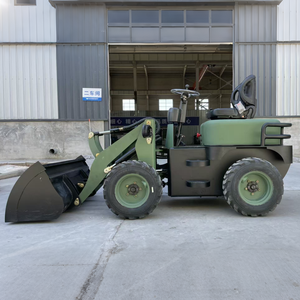 Mini Cargador de Ruedas 4x4 de 800 kg con Certificación CE ISO para Uso Agrícola y de Jardinería, con Batería de Litio - Product Image 3