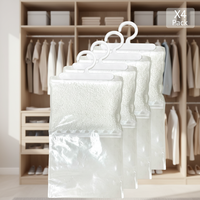 ODORKEY 400G X 4 Sachets déshumidificateurs jetables à suspendre, absorbants l'humidité, avec 50%-80% d'ingrédient actif, écologiques, avec crochet long