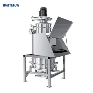 Conveyer Feeder Powder Conveying Equipment 25Kg Bag Dumping Station Vibrating Feeder