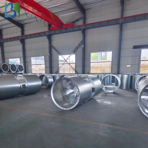 Quạt thông gió đường hầm tốc độ cao 22KW điện SDS-10-4P-6Series, quạt hút khói đường hầm cao tốc, quạt thông gió đường hầm tàu điện ngầm, trục hướng tâm 3000 vòng/phút - Product Image 5