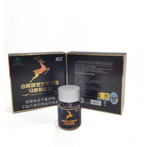 Cápsulas de Ginseng Americano, Ganoderma y Asta de Ciervo para Hombres, Energía, Vitalidad y Apoyo al Rendimiento, Fórmula Herbal Premium - Product Image 6