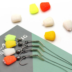 Appât <span class=keywords><strong>Pop</strong></span>-<span class=keywords><strong>Up</strong></span> en plastique pour la pêche, leurre pour attraper des poissons comme les carpes, avec enfoncement lent, matériel pour pêcher, 10 pièces - Product Image 6