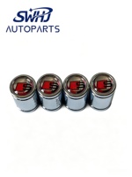 Nouveaux capuchons de valve de pneu de voiture Heng Ji ZAW071801M avec logo S en aluminium pour Audi A3 A4 A6 Q3 Q5 S RS Series