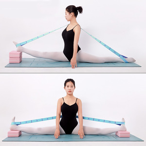 Bande de résistance à 12 segments, 135 cm, haute élasticité, pour entraînement musculaire des personnes âgées, exercice complet du corps - Product Image 2