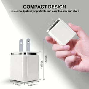Wholesale <b>Cheap</b> Price USB Wall Charger 2.1A 5V EU/US Plug Standard US Wall Charger Fast Charging Smart Phone Wall Charger - Product Image 3