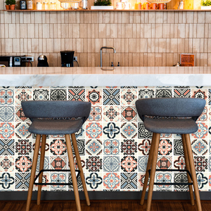 Papier peint autocollant en vinyle PVC imperméable ORON, papier peint pour salle de bain, autocollant mural, papier peint 3D auto-adhésif en rouleau pour la décoration de la maison - Product Image 3