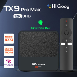 Novedoso TV Box TX9 PRO MAX 4K 2025 con Control Remoto por Voz 16GB 256GB Android 15.0 - Product Image 2
